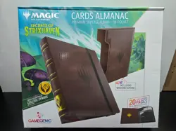 MTG Strixhaven Silverquill Cards Almanac Premium Slipcase Album 18-Pocket - Image 1