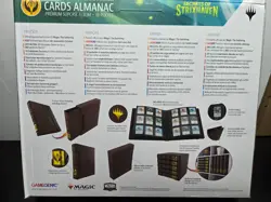 MTG Strixhaven Silverquill Cards Almanac Premium Slipcase Album 18-Pocket - Image 3