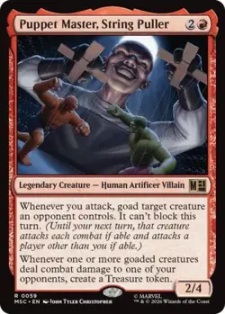 ~ Puppet Master, String Puller ~ NM ~ Commander: Marvel Super Heroes ~ MTG ~ - Image 1