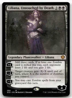 Liliana, Untouched by Death #84 (NM) Starter Commander SCD Magic MTG - Image 1