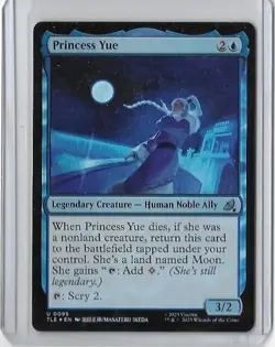 2025 MTG AVATAR: THE LAST AIRBENDER (FOIL) PRINCESS YUE 0095 #2 - Image 1