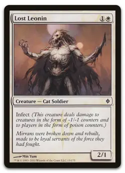 Lost Leonin #13 (NM) New Phyrexia NPH Magic MTG - Image 1