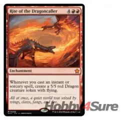 Rite Of The Dragoncaller M/NM Magic: The Gathering MTG Foundations - Image 1