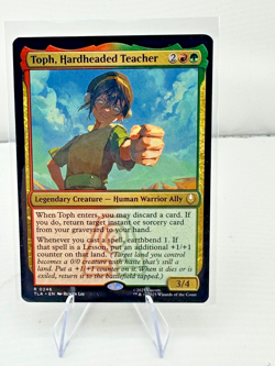 Toph, Hardheaded Teacher Prerelease Cards Foil - Image 1