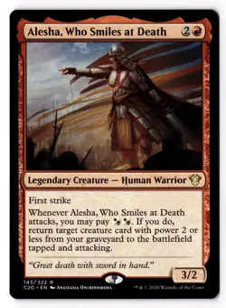 Alesha, Who Smiles at Death 143 Commander 2020 NM - Image 1