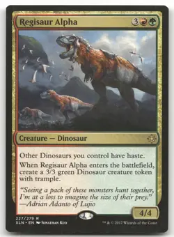 Regisaur Alpha #227 (NM) Ixalan XLN Magic MTG - Image 1