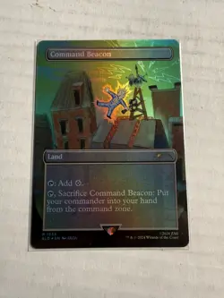 Command Beacon (Rainbow Foil) Fallout Secret Lair Drop Foil - Image 1