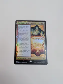 MTG - The Super Hero Civil War (Foil) - Marvel Super Heroes NM/M Condition - Image 1