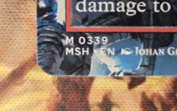 Mjolnir, Hammer of Thor | Marvel Super Heroes MSH | M 0339 (Borderless) NM MTG - Image 2