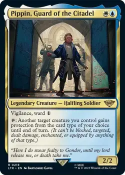 Pippin, Guard of the Citadel *FOIL* - Universes Beyond: The Lord of the Rings: T - Image 1