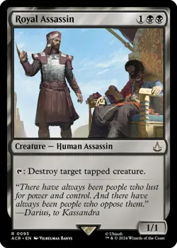 Royal Assassin *FOIL* - Universes Beyond: Assassin's Creed - 93 - LP/NM - Image 1