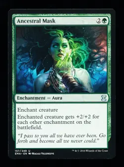 * * 1x Ancestral Mask x1 * * Eternal Masters MTG NM Near Mint - Image 1