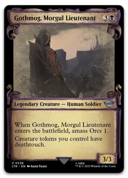 Gothmog, Morgul Lieutenant (Showcase Scrolls) #538 NM Lord of the Rings - Image 1