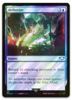 Aetherize (Surge Foil) #191 (NM) Warhammer 40,000 40K Magic MTG - Image 1