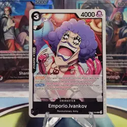 Emporio.Ivankov OP12-084 UC Legacy of the Master One Piece Card Game NM/M - Image 1