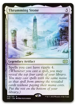 Thrumming Stone #315 (Foil) (NM) Double Masters 2022 2X2 Magic MTG - Image 1