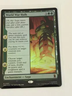 World War Hulk Marvel Super Heroes Foil 197 - Image 1