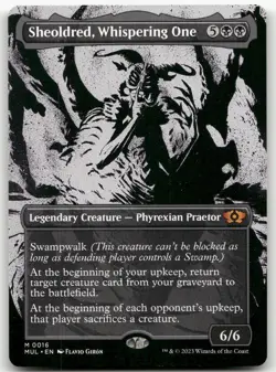 Sheoldred, Whispering One #16 (NM) March of the Machine MUL Magic MTG - Image 1