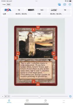 MTG URZA’S TOWER (Shore) #2 Antiquities Regular EX/NM+ Magic The Gathering - Image 3