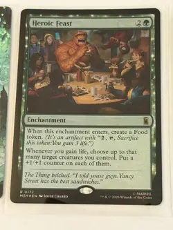 Heroic Feast Marvel Super Heroes Foil 172 - Image 1