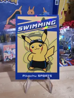 Pokemon Electric Pika Card Database - Pikachu Sports Swimming Costume Gallery - Image 1