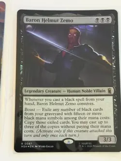 Baron Helmut Zemo Marvel Super Heroes Foil 87 - Image 1