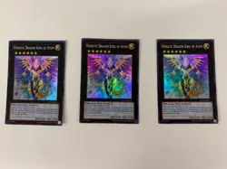 3x Hieratic Dragon King of Atum - GAOV-EN047 - YuGiOh Card - NM - Image 1