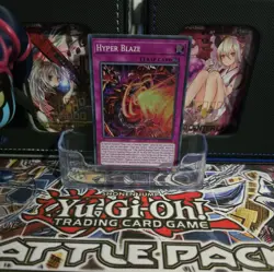 Hyper Blaze sdsa-en034 Super Rare Yu-Gi-Oh! - Image 1