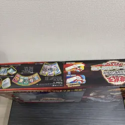 BANDAI Konami Yu-Gi-Oh GX Duel Disk Osiris Red Set w/ Bonus Cards & Sleeves Box - Image 2