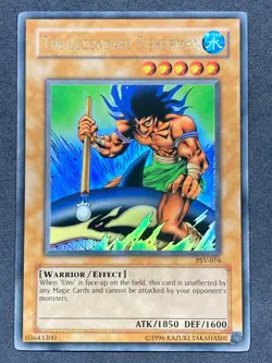 Yu-Gi-Oh! THE LEGENDARY FISHERMAN HOLO PSV-076! LP - Image 1