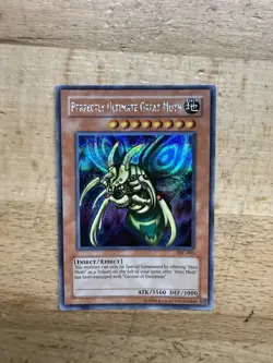 Yu-Gi-Oh! Perfectly Ultimate Great Moth TSC-001 Secret Rare Holo Ltd Ed Konami - Image 1