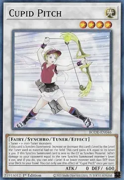 1x Cupid Pitch - 1st Edition NM Eng YuGiOh - Burst of Destiny - Image 1