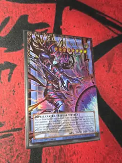 Yugioh Magician of Dark Chaos-Black Chaos CORI-EN027 Extended Art Ultra Rare NM - Image 1