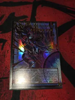 Yugioh Magician of Dark Chaos-Black Chaos CORI-EN027 Extended Art Ultra Rare NM - Image 2