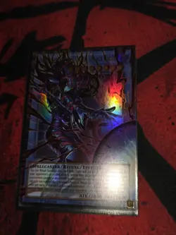 Yugioh Magician of Dark Chaos-Black Chaos CORI-EN027 Extended Art Ultra Rare NM - Image 3