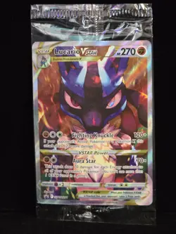 Lucario VSTAR SWSH291 SWSH: Sword & Shield Promo Cards Holo *Sealed* Promo 6/6 - Image 1