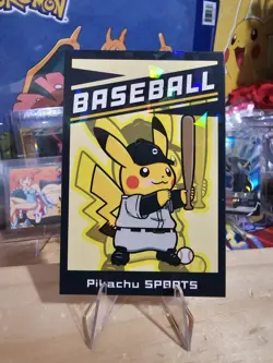 Pokemon Electric Pika Card Database - Pikachu Sports Baseball Costume Gallery - Image 1