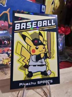Pokemon Electric Pika Card Database - Pikachu Sports Baseball Costume Gallery - Image 2