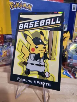 Pokemon Electric Pika Card Database - Pikachu Sports Baseball Costume Gallery - Image 3