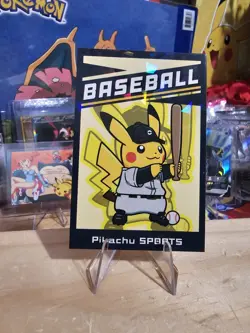 Pokemon Electric Pika Card Database - Pikachu Sports Baseball Costume Gallery - Image 4