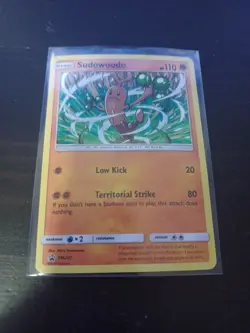 Sudowoodo SM207 Promo - Pokemon Card Holo Rare LP - Image 1