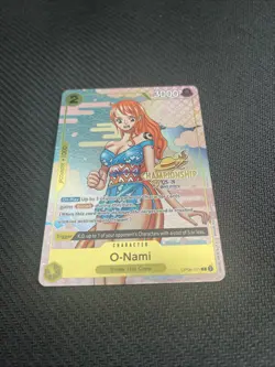 2025 ONE PIECE Championship CS 25-26 EVENT PACK OP06-101 O-NAMI Card - Image 2