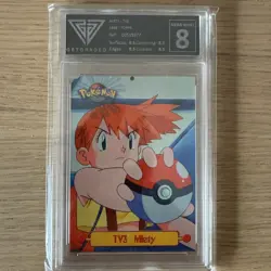 1999 Topps Pokemon Series 1 Character Cards #TV3 Misty GG8 - Image 1