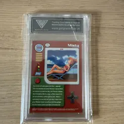 1999 Topps Pokemon Series 1 Character Cards #TV3 Misty GG8 - Image 4