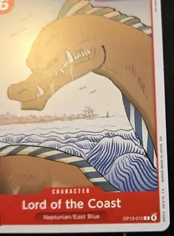 Lord Of The Coast OP13-010 Common Carrying On His Will One Piece Card Game - Image 5