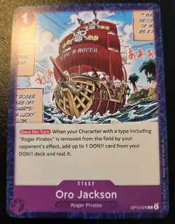 Oro Jackson OP13-078 Common Carrying On His Will One Piece Card Game - Image 1