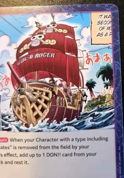 Oro Jackson OP13-078 Common Carrying On His Will One Piece Card Game - Image 3