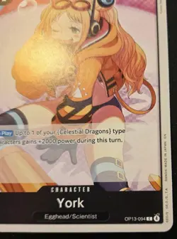 York OP13-094 Common Carrying On His Will One Piece Card Game - Image 5