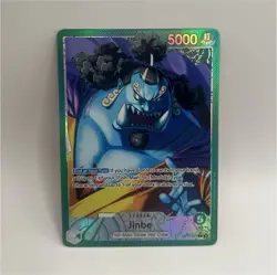 Jinbe (OP11-021) Leader Holo 5000 Power One Piece Card Game - Image 1