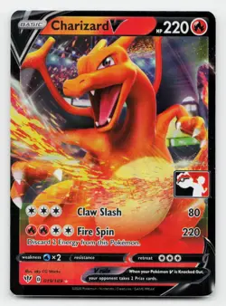 Charizard V (Prize Pack Series 1) 2022 Prize Pack Series Cards 019/189 - Image 1